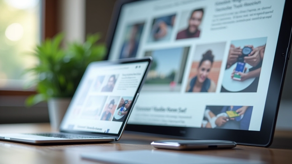 Responsive web design on multiple devices