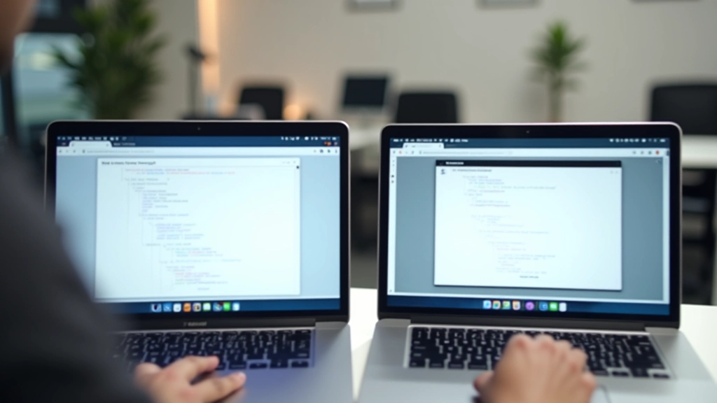 Comparaison visuelle de Grid et Flexbox : grille en mosaïque d'un côté, éléments alignés linéairement de l'autre, avec code CSS visible