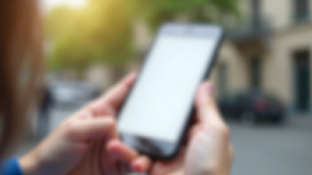 Interface d'application web responsive affichée sur smartphone en mode portrait montrant une mise en page optimisée pour mobile